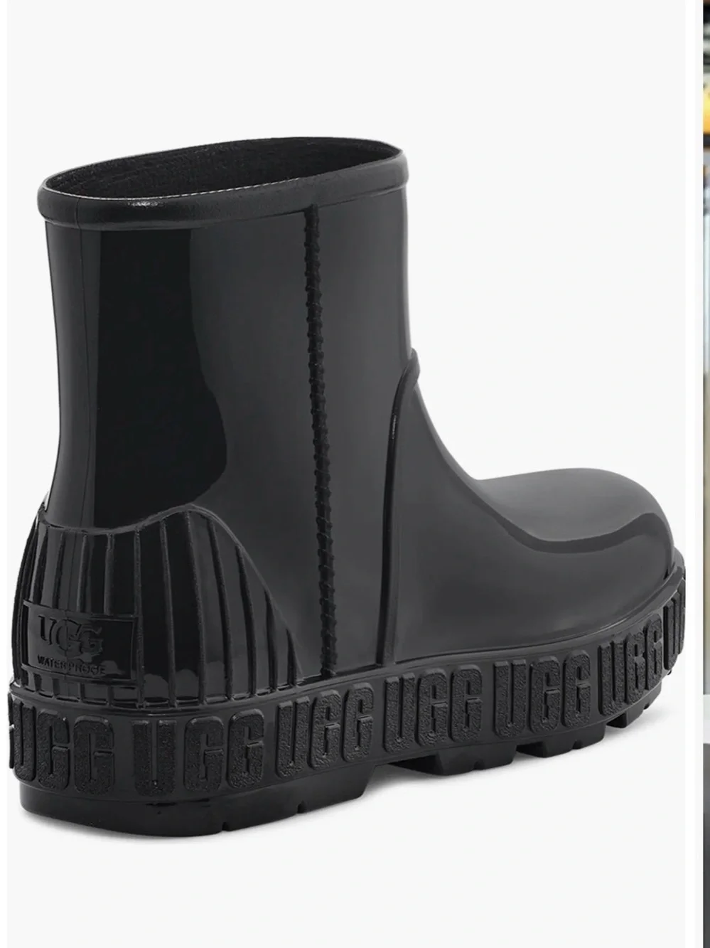 UGG Drizlita Genuine Shearling Lined Rain Boot
